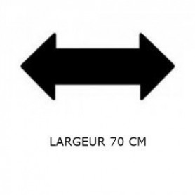 Largeur Plateau 70 cm