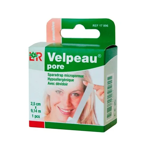 SPARADRAP VELPEAUPORE 2,50CMX9,14M DEVIDOIR