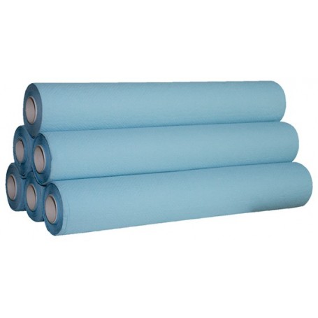 DRAP PLASTIFIE 132F 50X38CM 42G BLEU