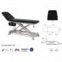 Table de massage électrique en 2 plans  C-7934