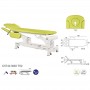 Table de massage hydraulique  C-3742-M48