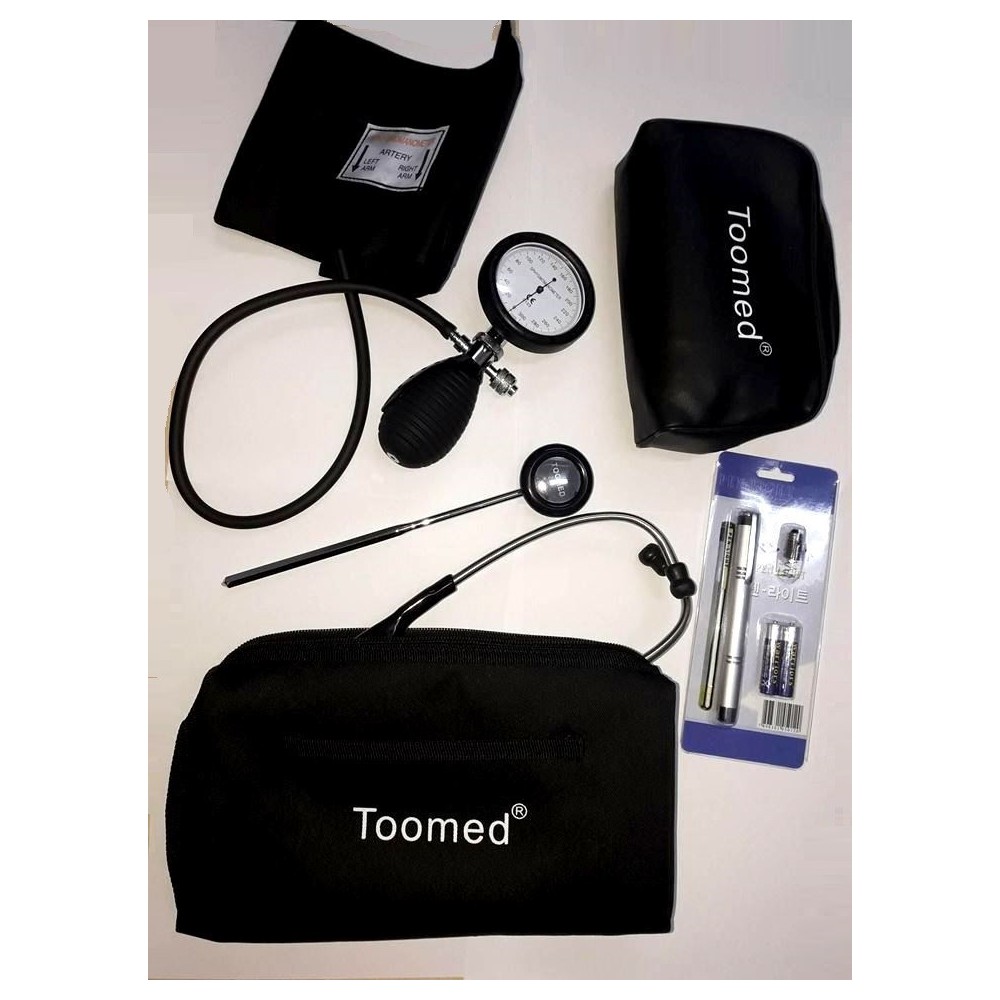 Achat pack stéthoscope tensiomètre et marteau