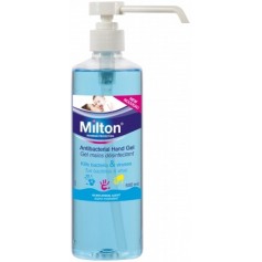 GEL DESINFECTANT MILTON 500ML + POMPE