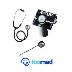 Kit de diagnostic : Stétho Classic T + Tensio Spengler LIAN NANO + Marteau