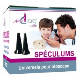 Spéculum auriculaire JOLETI usage unique gris 2.5mm ou 4mm