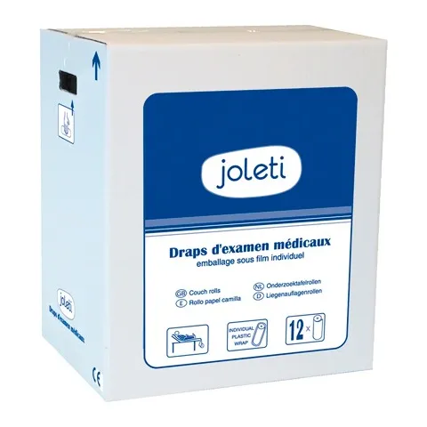 DRAP OUATE JOLETI 2X18G 135F 50X35CM BLANC