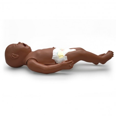 Mannequin de soins du nouveau-né, foncée 3b scientific