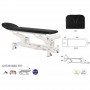 Table de massage hydraulique en 2 plans ecopostural