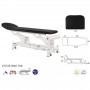 Table de massage hydraulique en 2 plans ecopostural