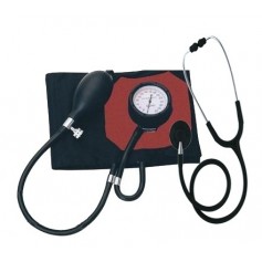 Pack Tensiomètre médical French type et Stéthoscope Spengler pulse simple pavillon