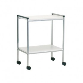 GUERIDON 2 PLATEAUX BOIS 400X600MM