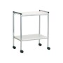 GUERIDON 2 PLATEAUX BOIS 400X600MM
