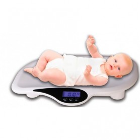 Pèse-bébé Enfant jusqu'à 20kg pour nouveau-né Pèse-bébé numérique blanc  digital
