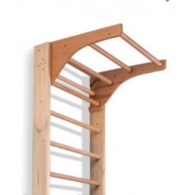Barre de fixation murale en bois