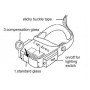 Lunette loupe Comed avec eclairage