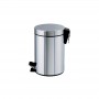 Poubelle à pédale, inox