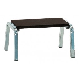 MARCHE PIED 1 MARCHE ABS BLANC TUBE CARRÉ