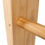 Espalier barre de fixation murale en bois