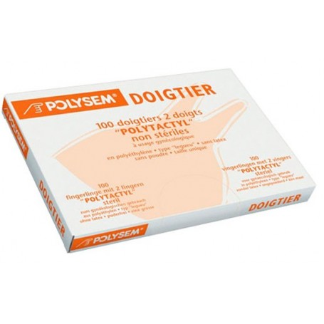 DOIGTIER 2 DOIGTS NON STERILE POLYTACTYL