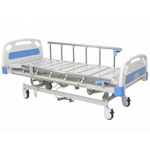 Lit hôpital électrique avec barrières