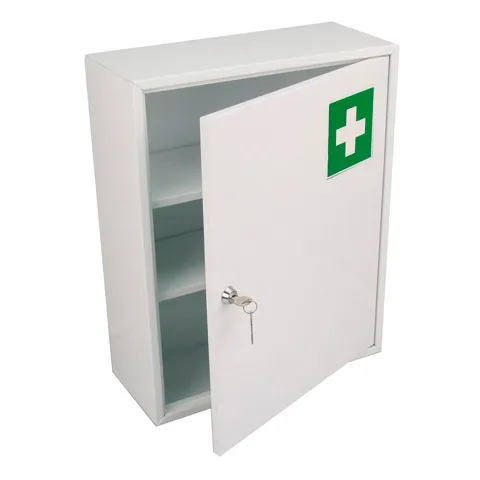 ARMOIRE PHARMACIE METAL 1 PORTE 150X360X450MM BLANC