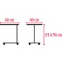 TABLE DE LIT DIFFUSION
