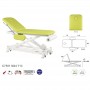 TABLE DE MASSAGE ÉLECTRIQUE 2 PLANS - M44 AVEC ACCOUDOIRS ECOPOSTURAL C7551