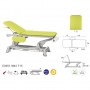 Table de massage électrique 2 plans  Ecopostural-C5951