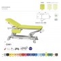 Table de massage électrique 2 plans  Ecopostural-C5951