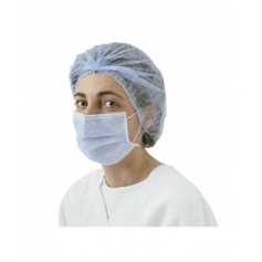 Masques chirurgie à élastiques 3 Plis bleu Barrette