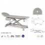 Table d'ostéopathie électrique barre périphérique C7924