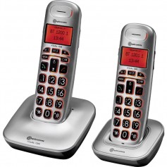 Téléphone sans fil duo BIGTEL 1202