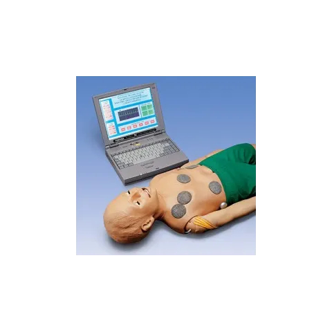 Mannequin de réanimation interactif avec ordinateur portable