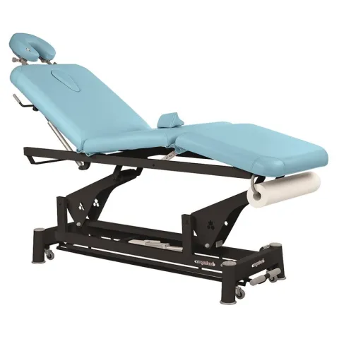 Table électrique Ecopostural avec tige noire C5603