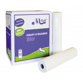 Drap d'examen pure pâte