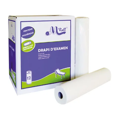 Drap d'examen pure pâte
