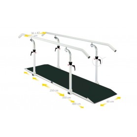 BARRES PARALLÈLES AVEC SOCLE