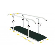 BARRES PARALLÈLES AVEC SOCLE