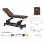 Table de massage électrique 2 plans châssis noir - C5633