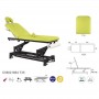 Table électrique 2 plans châssis noir Ecopostural