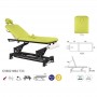 Table électrique 2 plans châssis noir Ecopostural