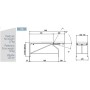 Divan d'examen Promotal 118-20 INOX Hauteur 65 cm