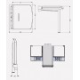 Siège de douche relevable ONYX COMPACT