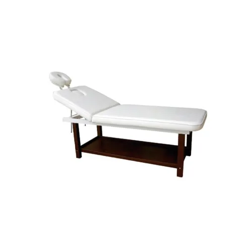 Table de massage fixe 2 plans en bois Rombo - Weelko