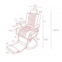 Fauteuil barbier Grateau - Weelko