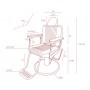 Fauteuil barbier Vidal - Weelko