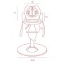 Fauteuil de coiffure Baldy - Weelko