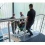 Chaise d'évacuation Evacusafe à 3 roues