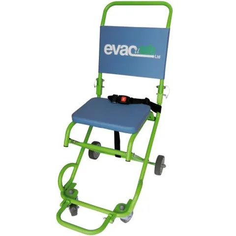Chaise de transport Evacusafe à 4 roues