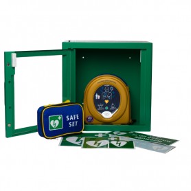 Pack DEA HeartSine Samaritan 350P + armoire intérieure